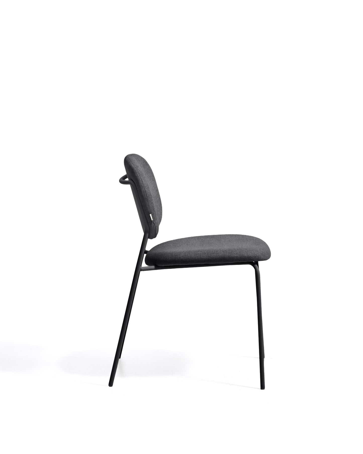Kave Home Meli eetkamerstoel chenille Grey