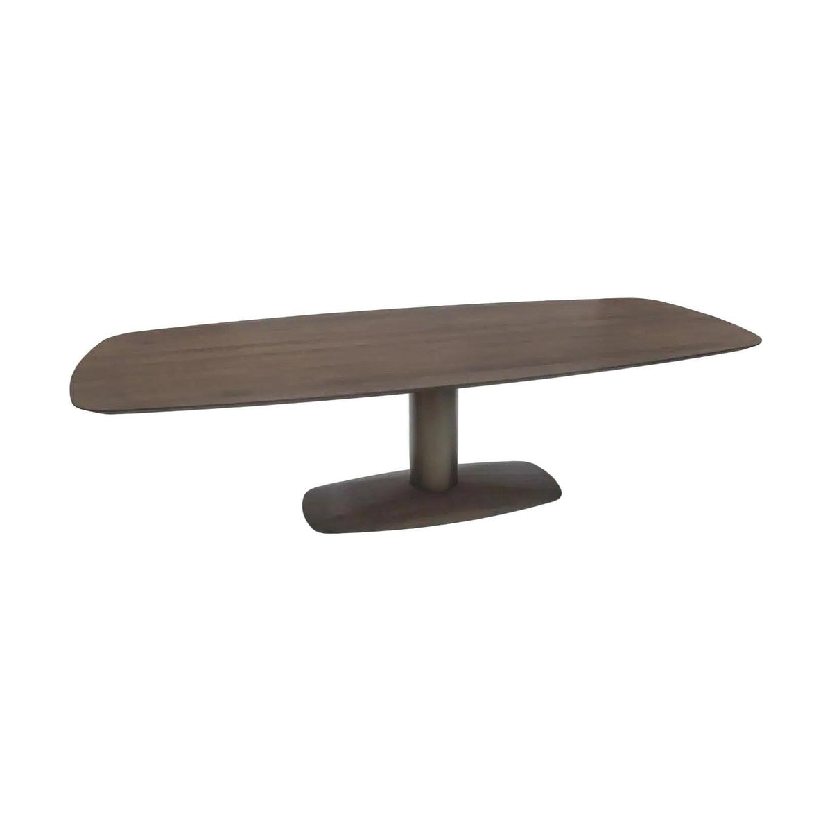 Bree's New World Blizz eettafel 220x110 cm eiken Havana poot anodic brown