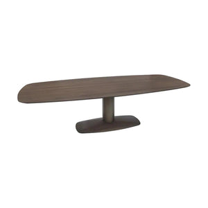 Bree's New World Blizz eettafel 220x110 cm eiken Havana poot anodic brown