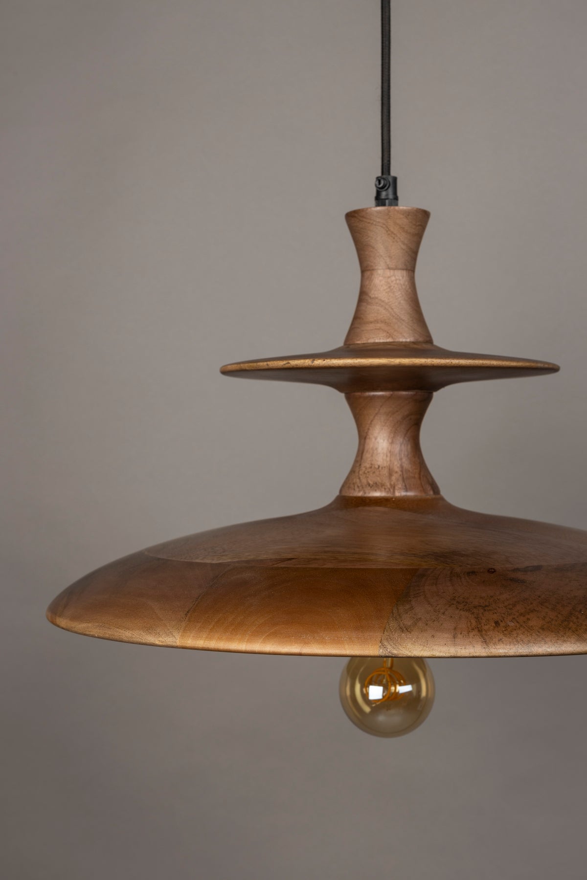 Dutchbone Cath hanglamp Walnoot