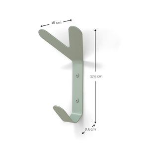 Spinder Design Frondo Hook wandhaak Dusty Green