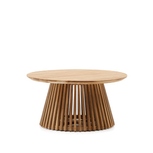 Kave Home Jeanette salontafel Ø80 cm Naturel