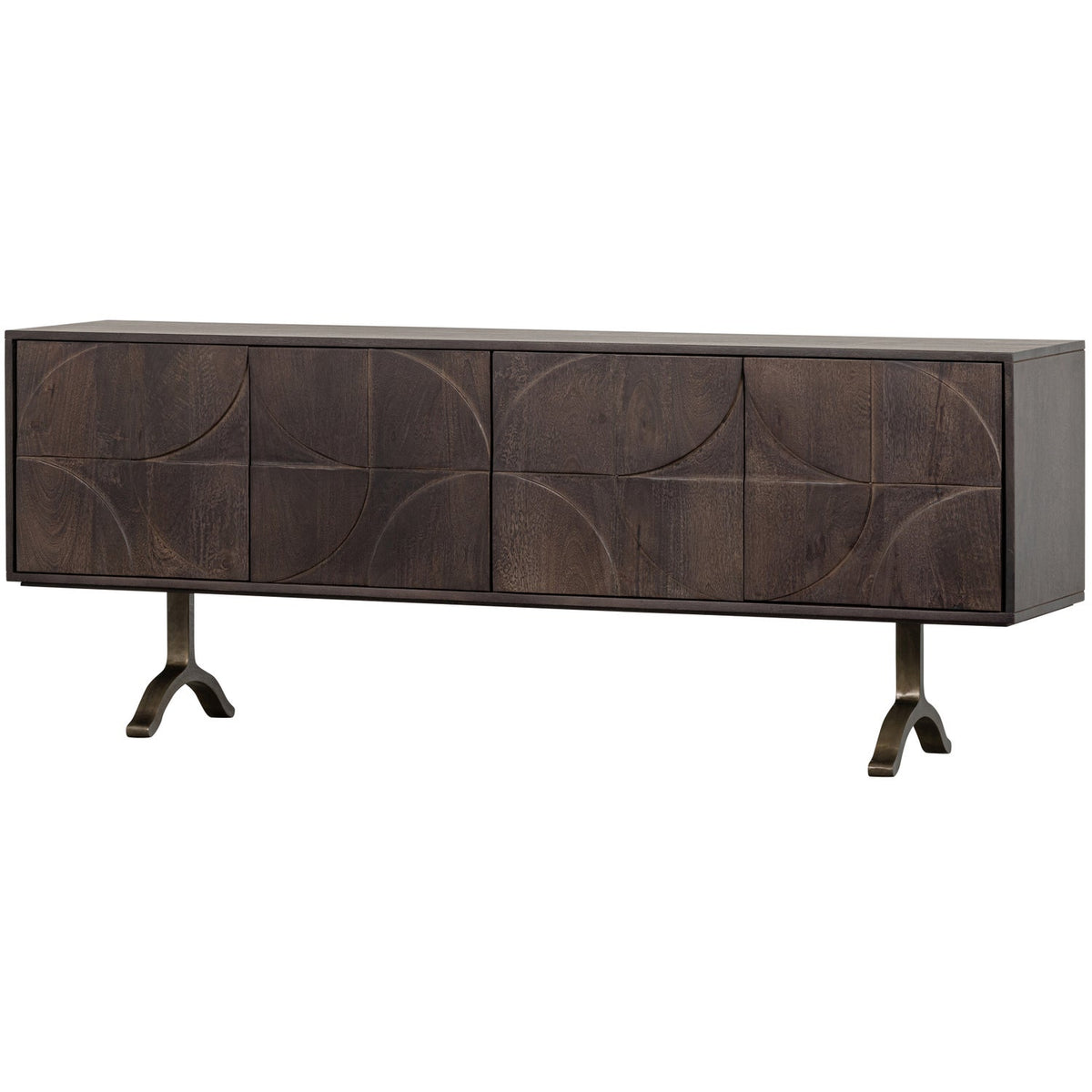 WOOOD Draw dressoir Walnoot