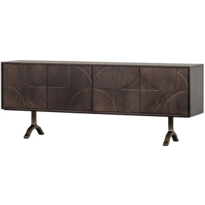 WOOOD Draw dressoir Walnoot