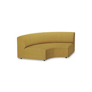 HKliving Jax bank round Linnen Burnt Ochre