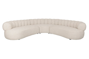 Dutchbone Duvane hoekbank Beige