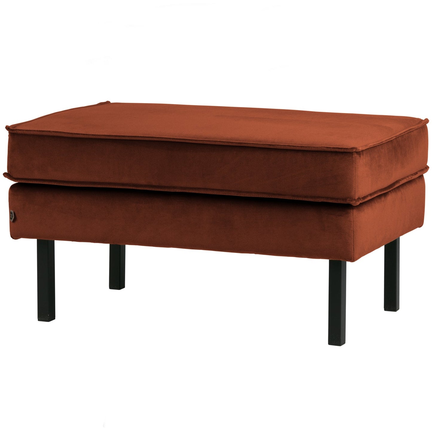 WOOOD Rodeo hocker velvet Roest