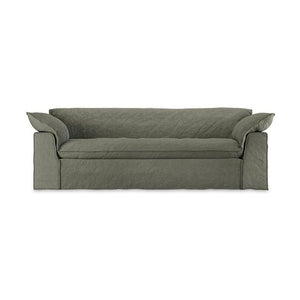 HKliving Nomad bank 244 cm Linen Army Green