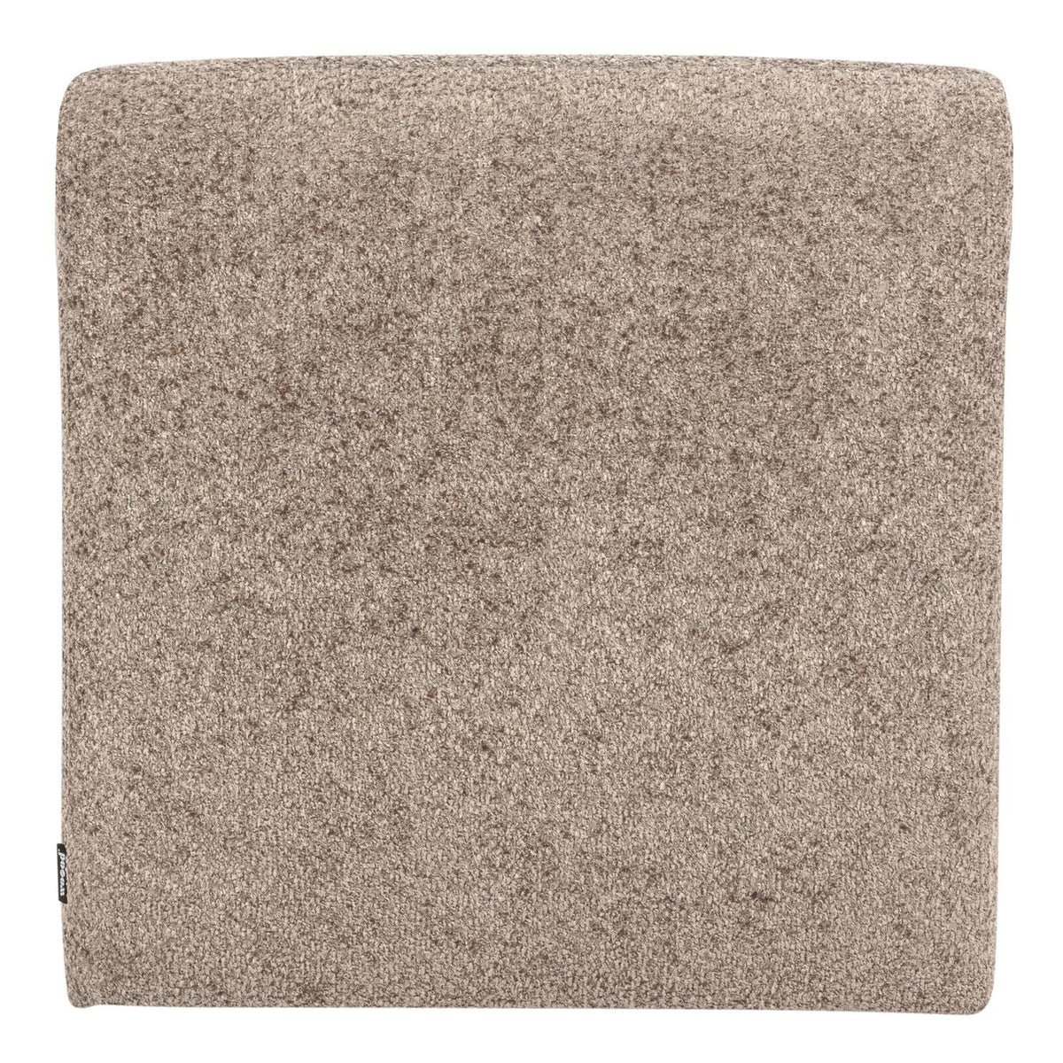 WOOOD Mojo Base eetkamerbank 84 cm met rugleuning wollig Donkerzand