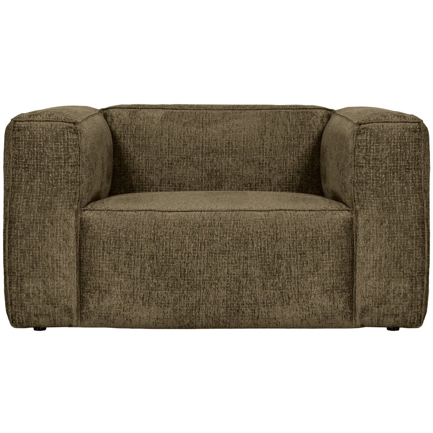 WOOOD Bean fauteuil Structure Velvet Moss