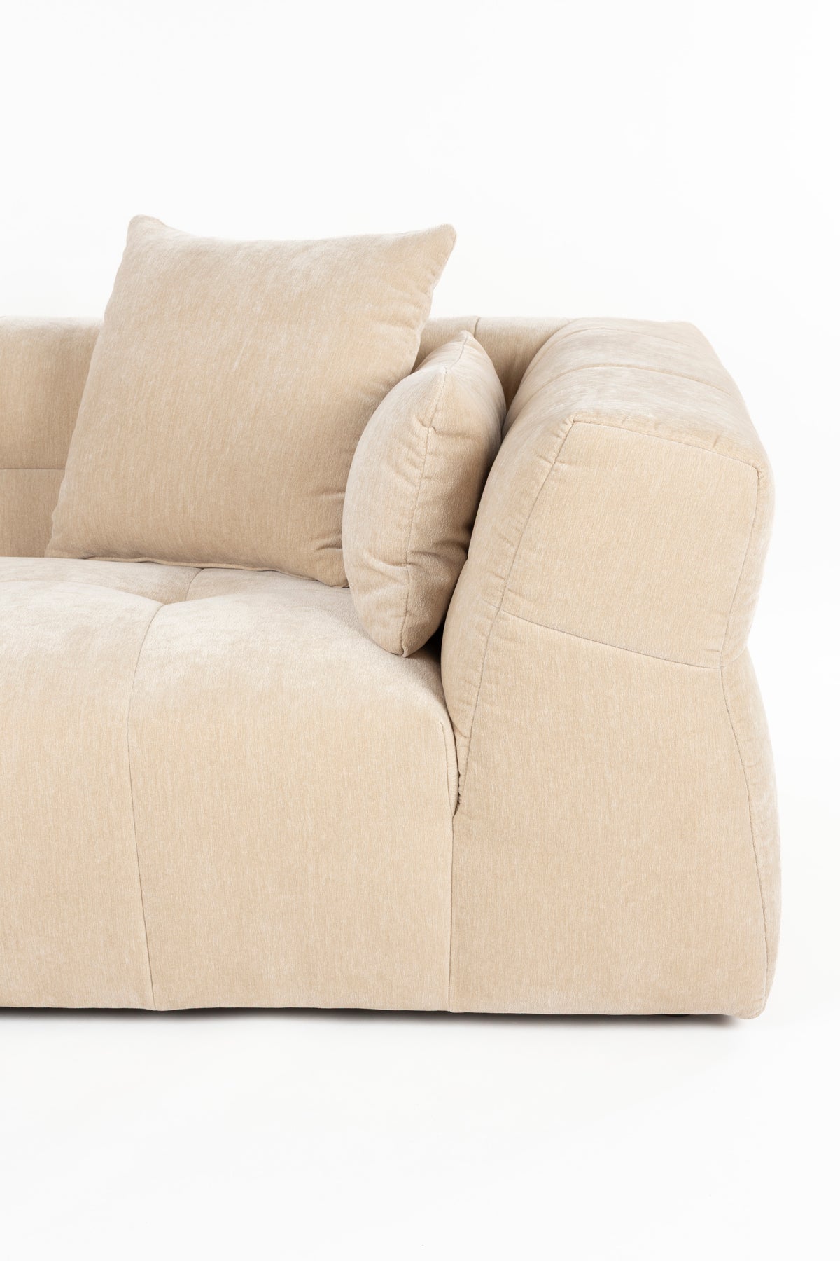 Dutchbone Hodge bank Chaise Longue links Beige