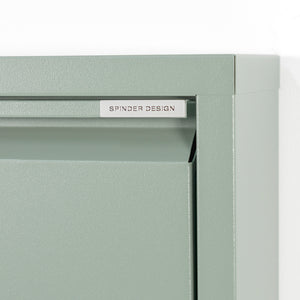 Spinder Design Billy 3 schoenenkast Dusty Green
