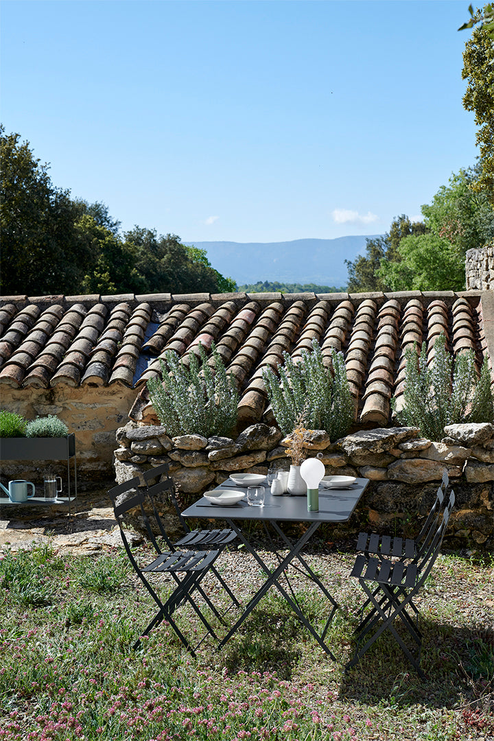 Fermob Bistro tuinstoel staal Acapulco blue