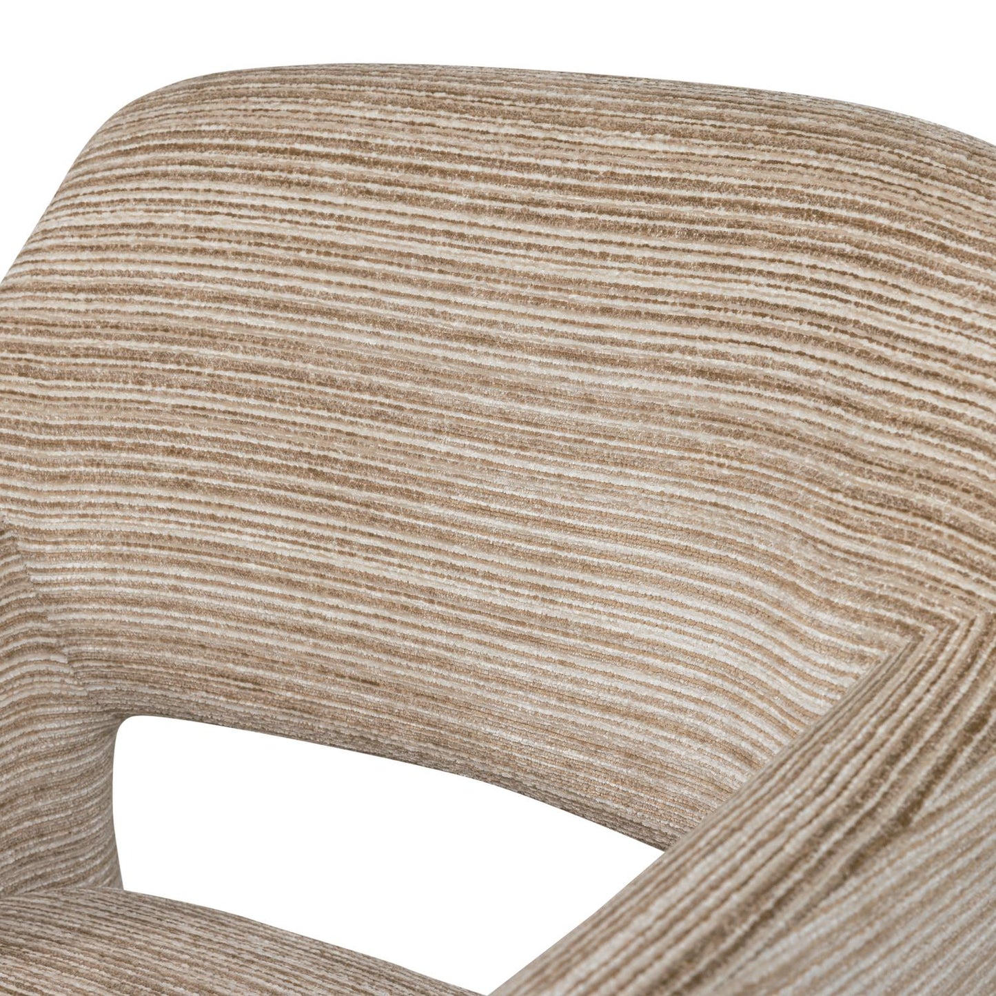 WOOOD Lyric fauteuil Streep Naturel