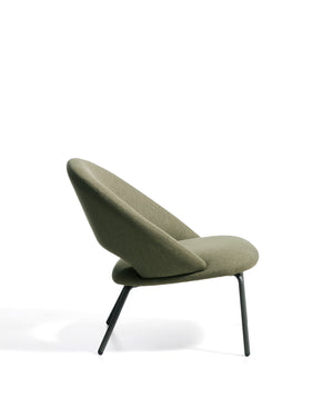 Kave Home Bonali fauteuil chenille Green