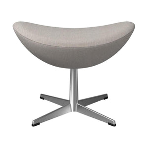 Fritz Hansen Egg hocker Re-Wool 0128 poot aluminium