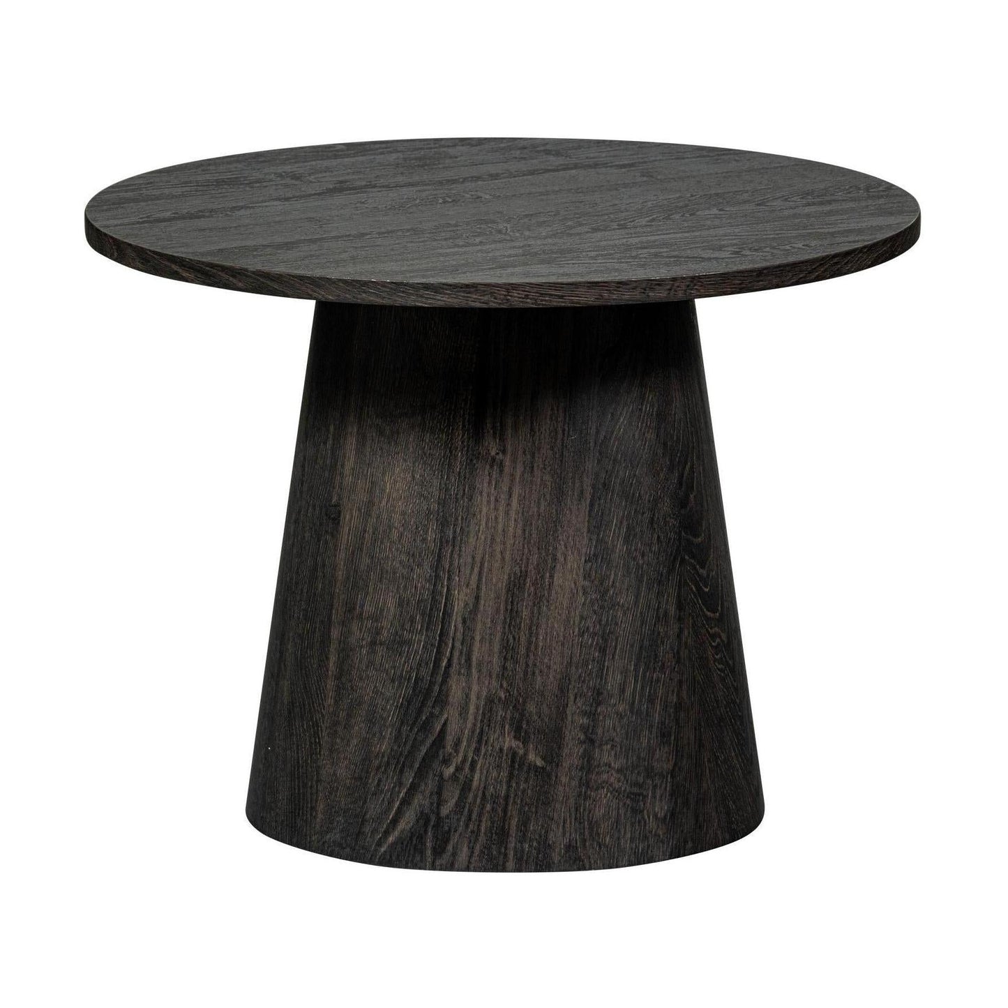 WOOOD Maan salontafel Ø60 cm Donkerbruin