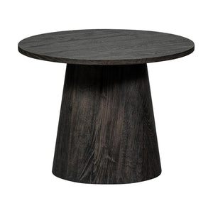 WOOOD Maan salontafel Ø60 cm Donkerbruin