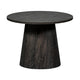 WOOOD Maan salontafel Ø60 cm Donkerbruin
