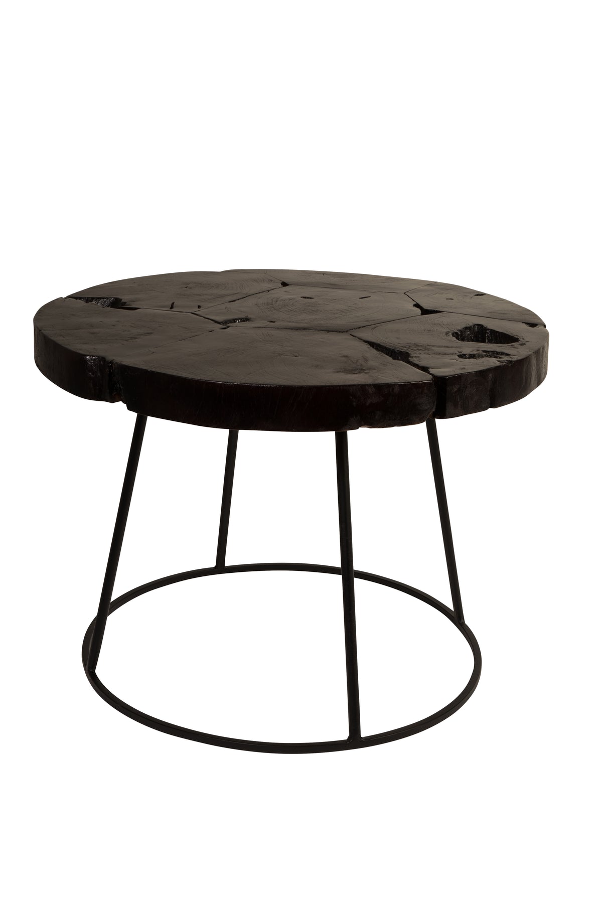 Dutchbone Kraton bijzettafel Chocolate Black