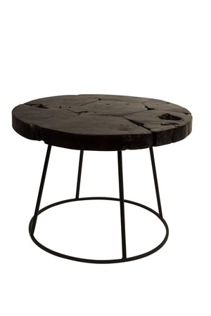 Dutchbone Kraton bijzettafel Chocolate Black