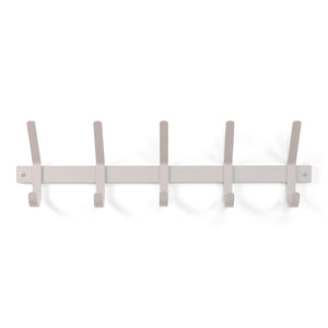 Spinder Design Dexter 5 wandkapstok Silky Taupe