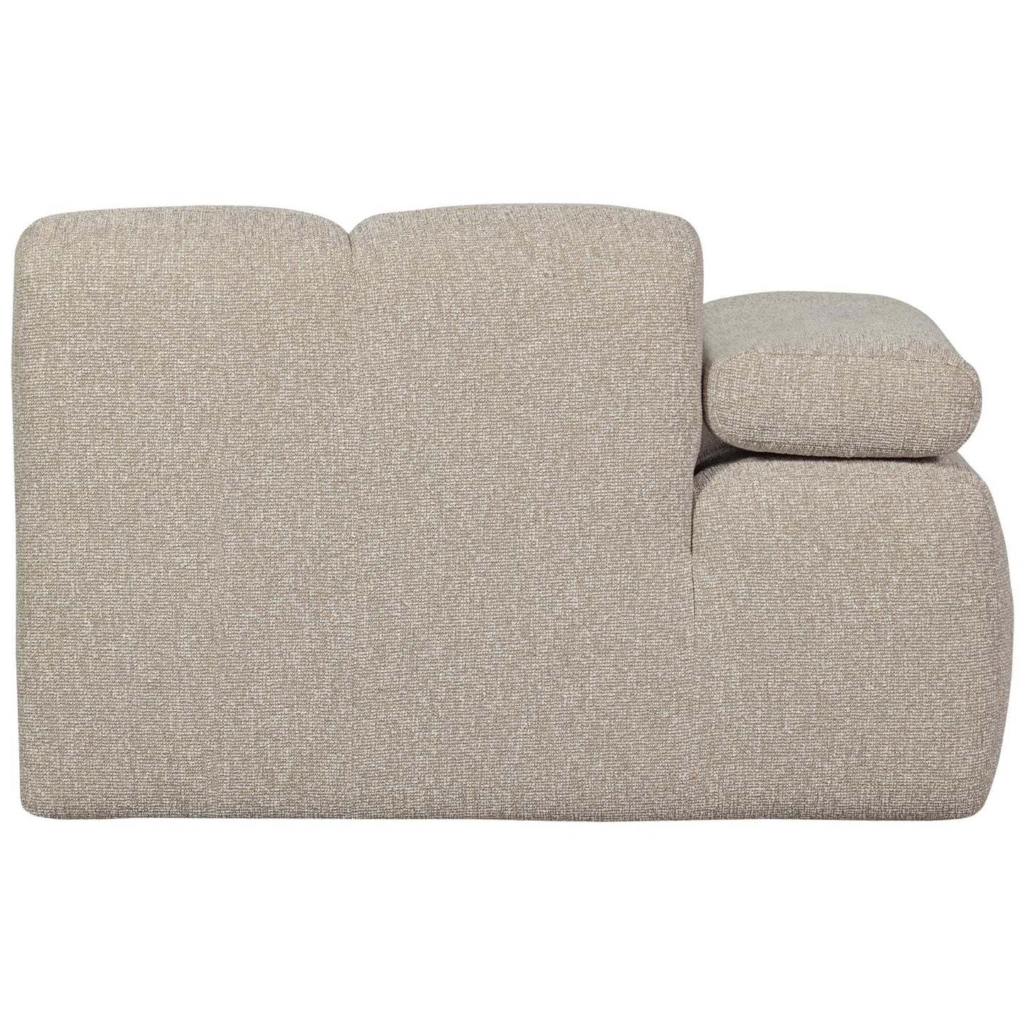 WOOOD Mojo 1-zits bank arm links bouclé Beige