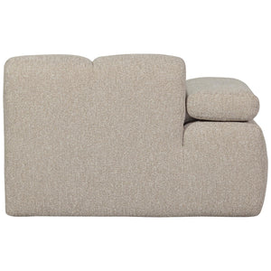 WOOOD Mojo 1-zits bank arm links bouclé Beige