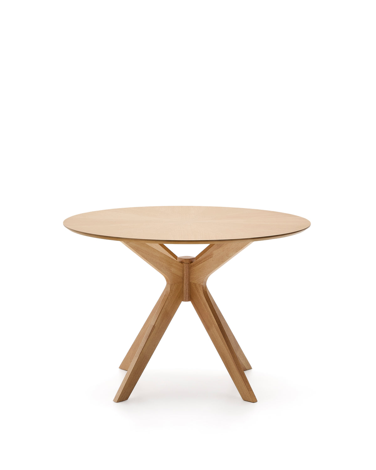 Kave Home Naanim eettafel rond Ø100 cm Naturel