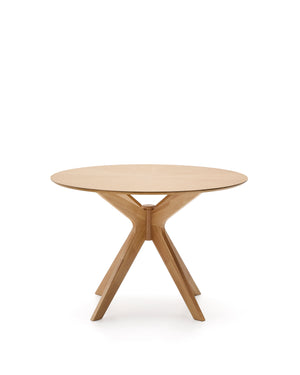 Kave Home Naanim eettafel rond Ø100 cm Naturel