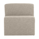 WOOOD Mojo Base eetkamerbank 84 cm met rugleuning bouclé Beige