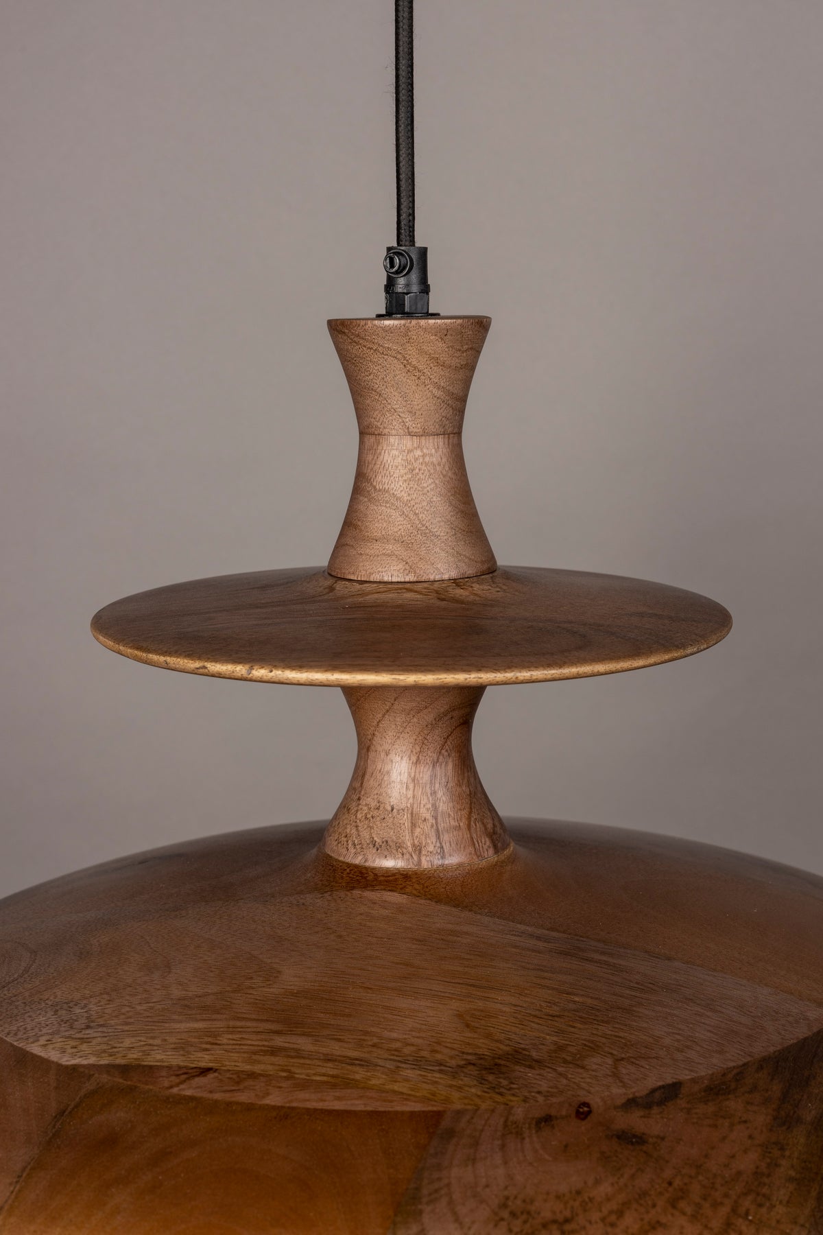 Dutchbone Cath hanglamp Walnoot