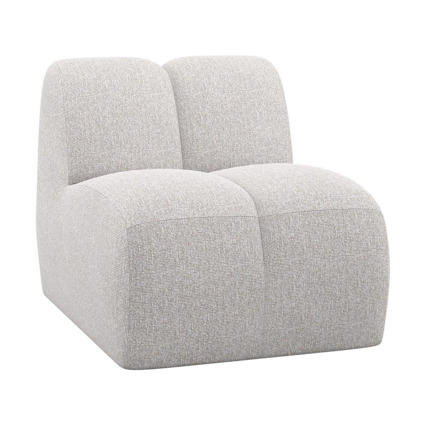 WOOOD Mojo 1-zits bank bouclé Ecru Melange