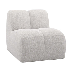 WOOOD Mojo 1-zits bank bouclé Ecru Melange
