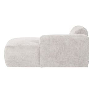 WOOOD Mojo Base chaise longue bank arm rechts wollig Ecru