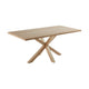 Kave Home Argo eettafel rechthoek 200x100 cm Natural/Natural