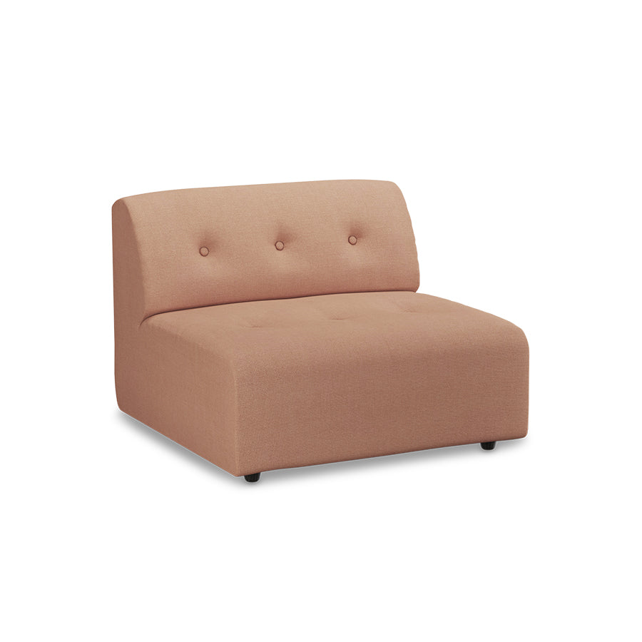 HKliving Vint bank middle Linen Dusty Rose