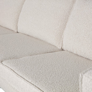 WOOOD Rodeo 3-zits bank bouclé Naturel