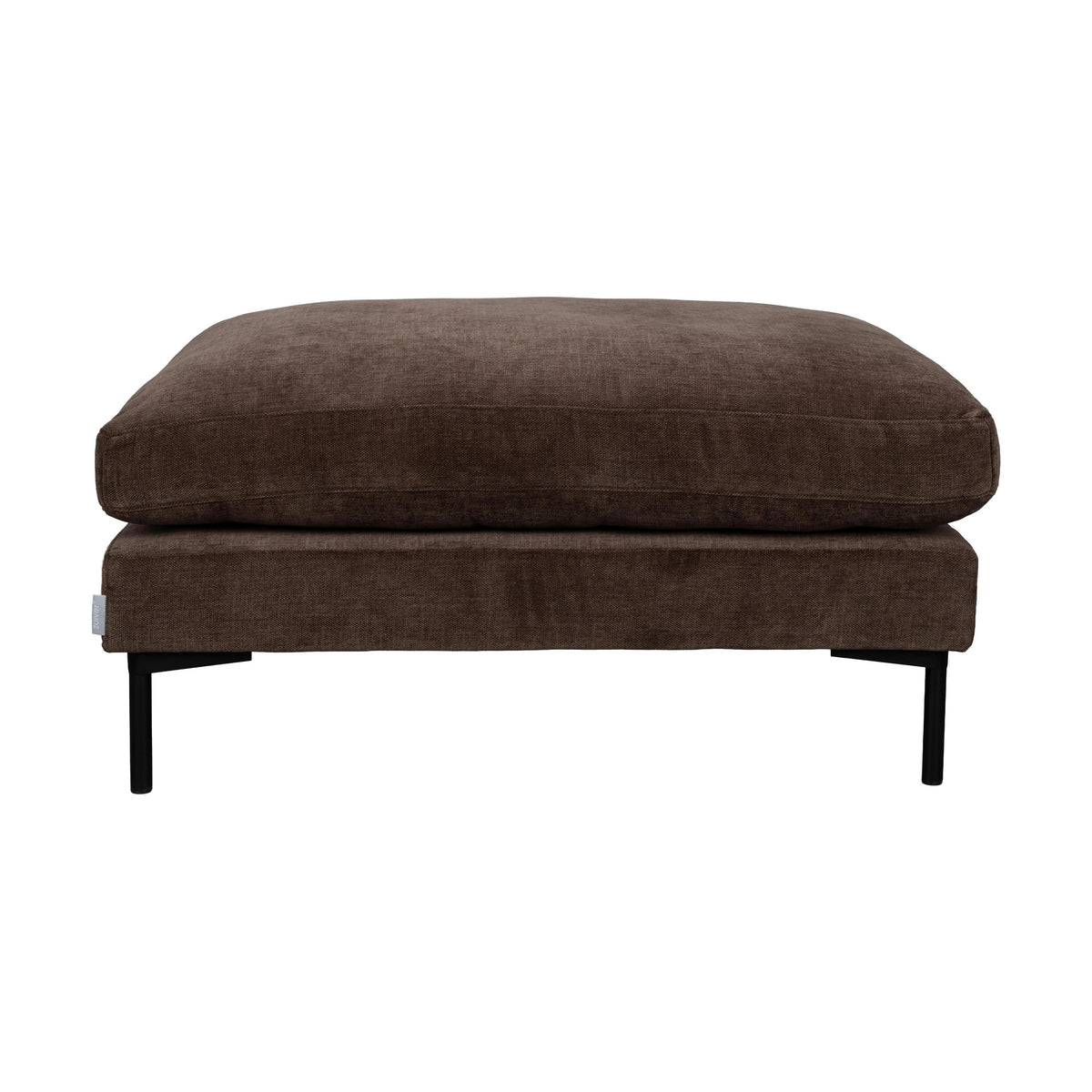 Zuiver Summer hocker Donkerbruin