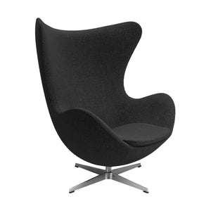 Fritz Hansen Egg Chair fauteuil Re-Wool 0198 poot aluminium