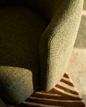 Kave Home Corvena eetkamerstoel chenille Green