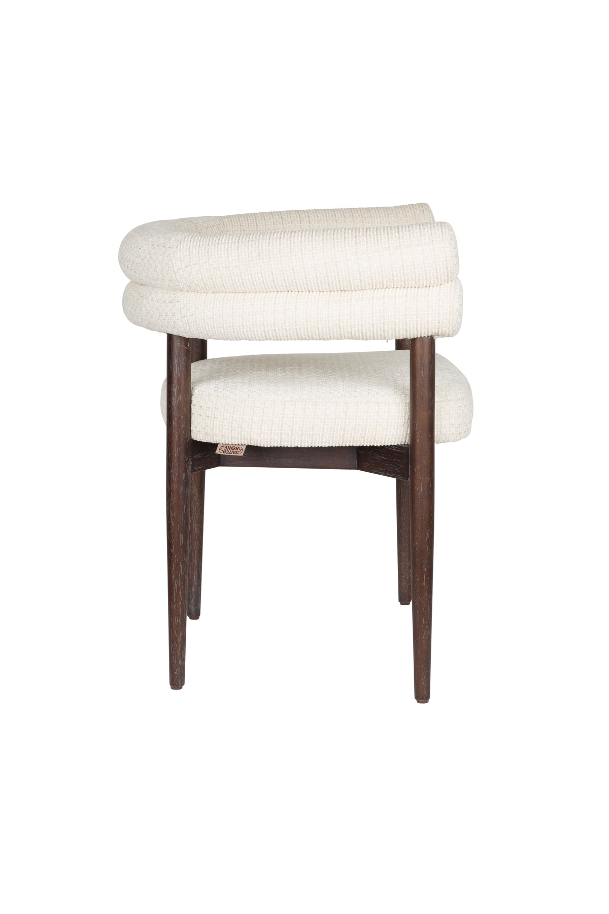 Dutchbone Sela eetkamerstoel off white