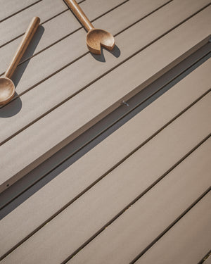 Kave Home Izola tuintafel uitschuifbaar rechthoek 220x100 cm Taupe