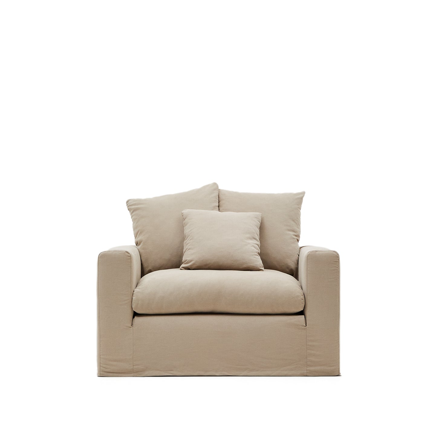 Kave Home Nora fauteuil 140x104 cm Taupe