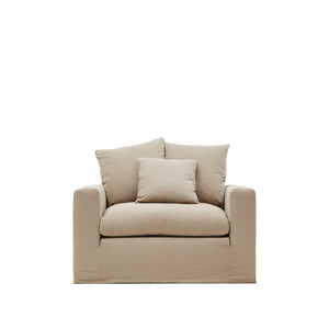 Kave Home Nora fauteuil 140x104 cm Taupe