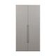 WOOOD Rens 2-deurs hang/legkast Pebble Grey