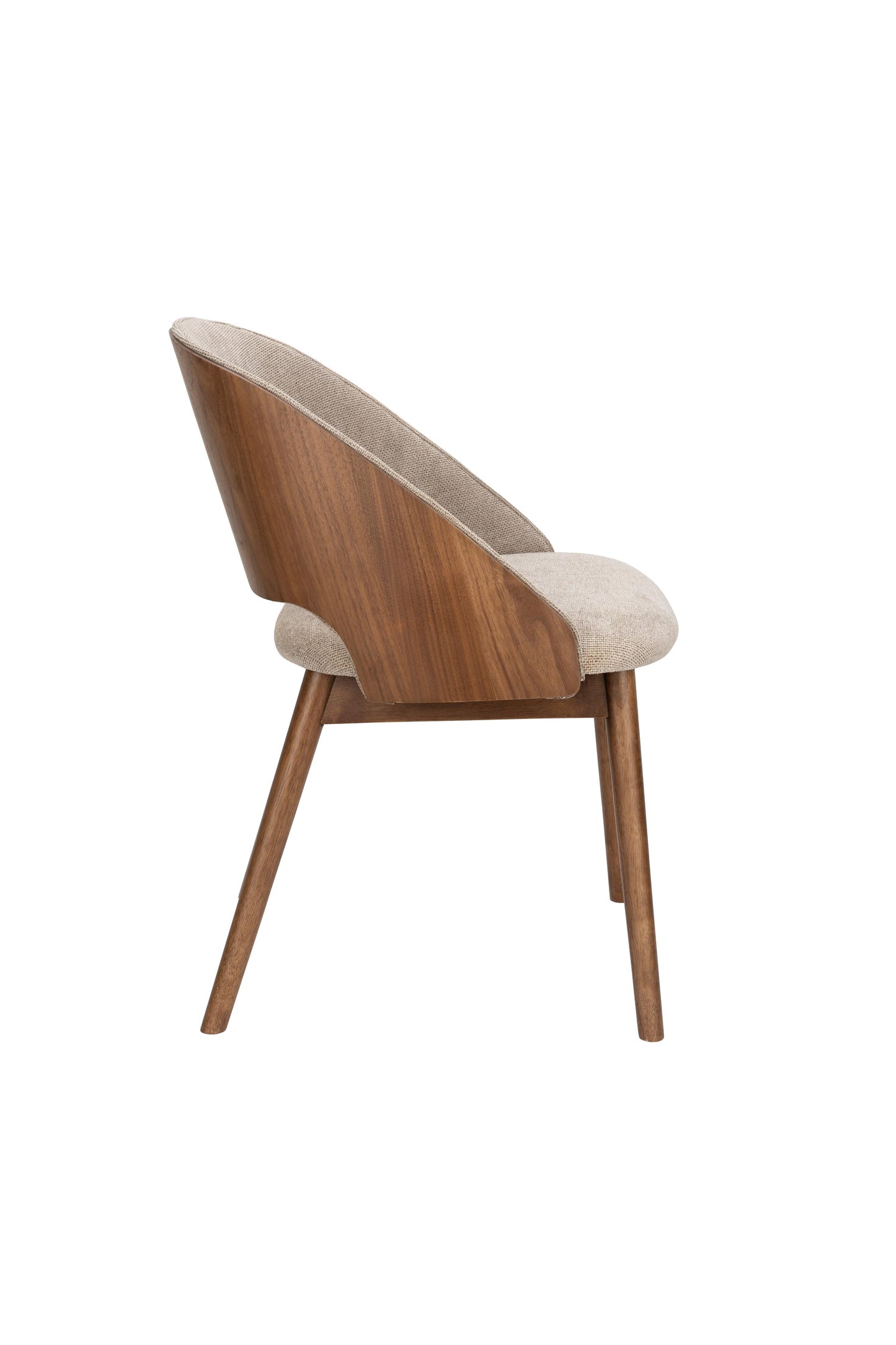 Dutchbone Velore eetkamerstoel Beige