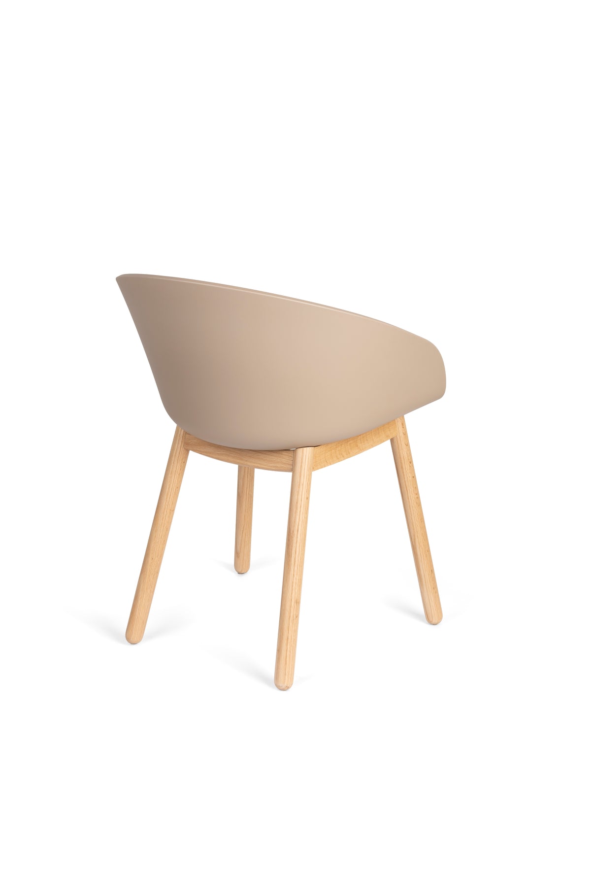 Zuiver Void eetkamerstoel Oak Latte Brown