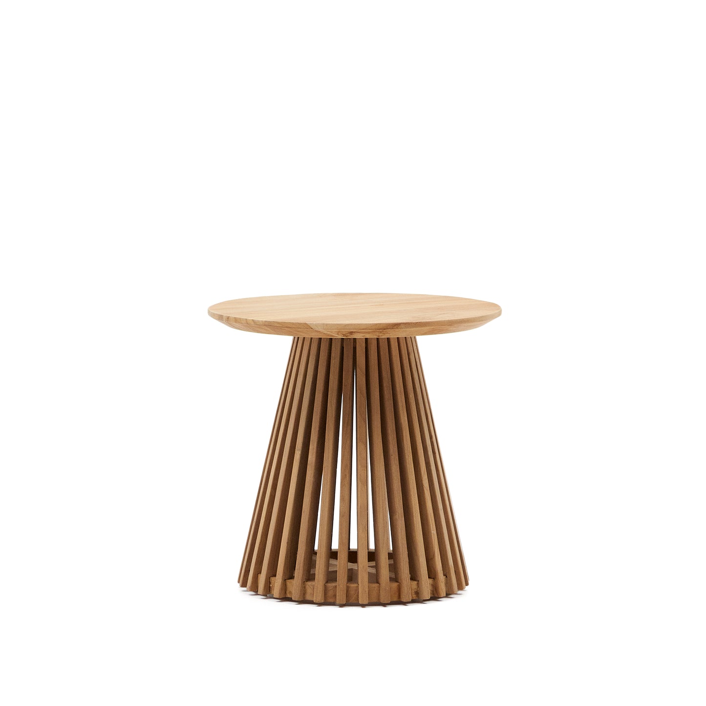 Kave Home Jeanette bijzettafel Ø50 cm Naturel