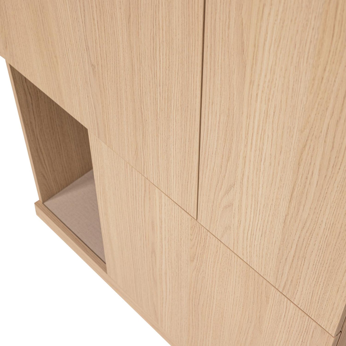 WOOOD Build opbergkast 80 cm Naturel